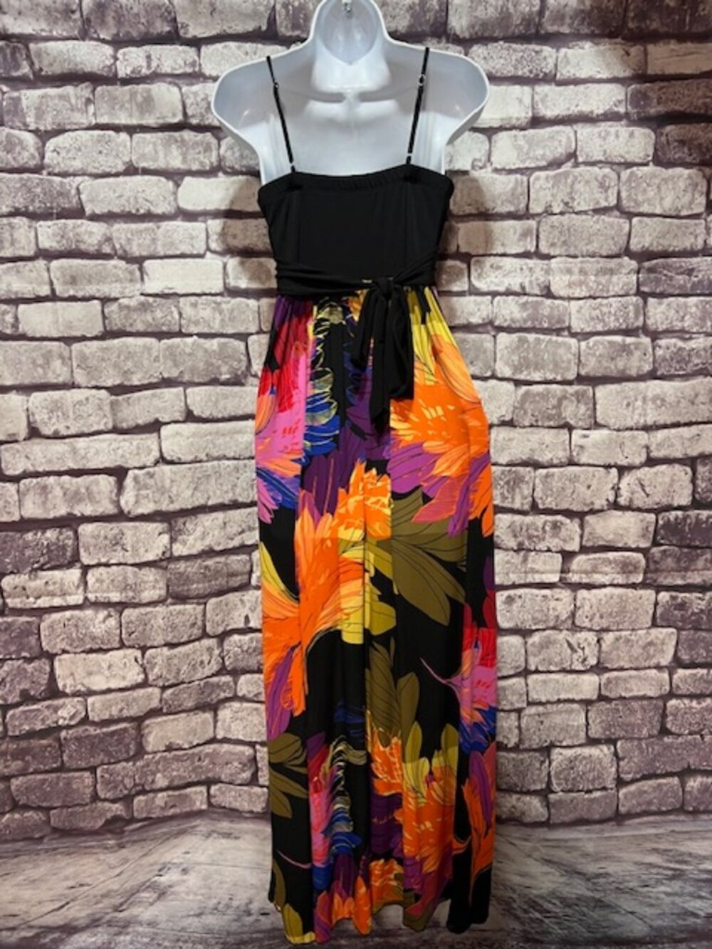 Xtraordinary Multicolored V-Neck Dress Size M - Picture 5 of 8